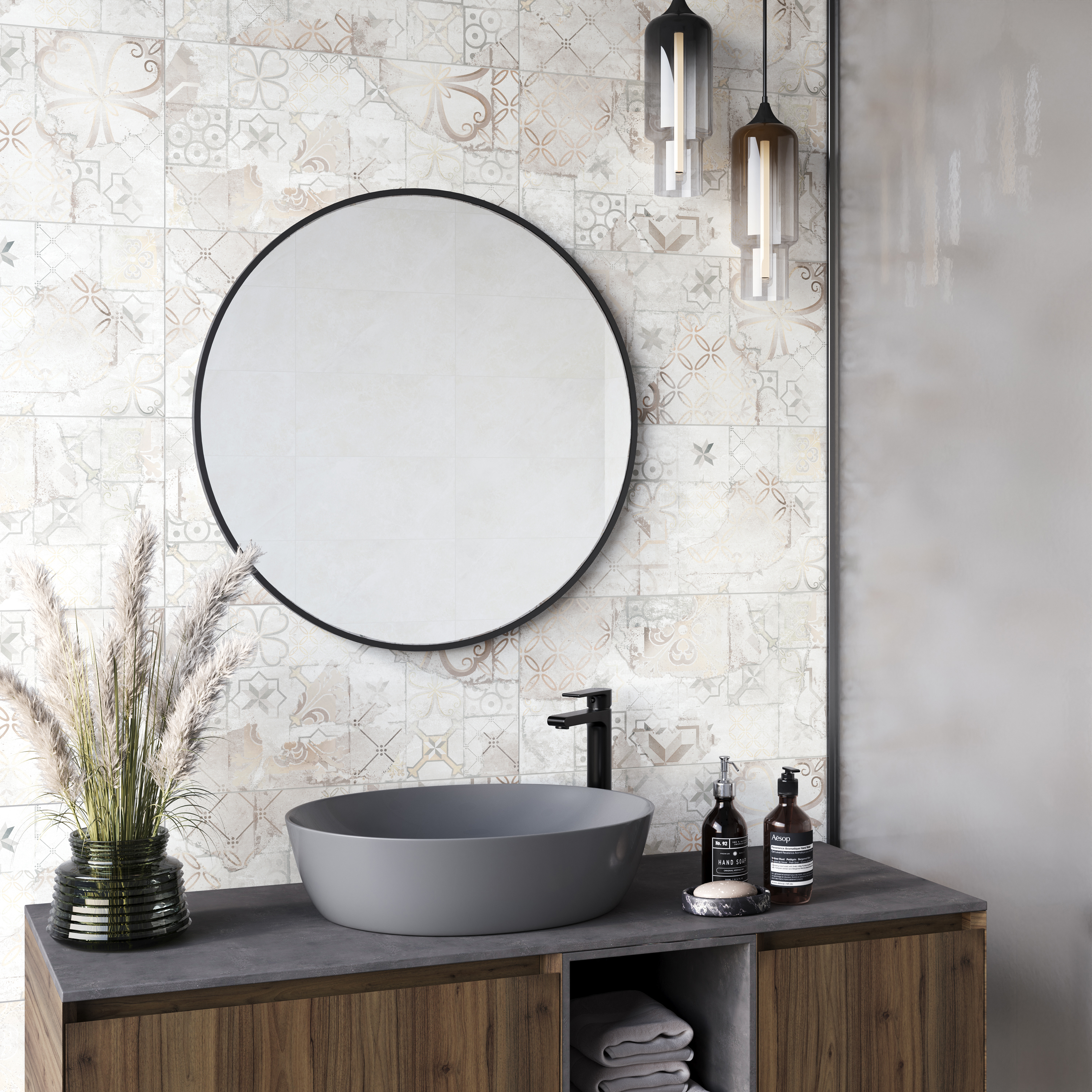 Изображение товара Настенная плитка Alma Ceramica Oxford 14 30x60 см 1.98 м² матовая цвет бежевый