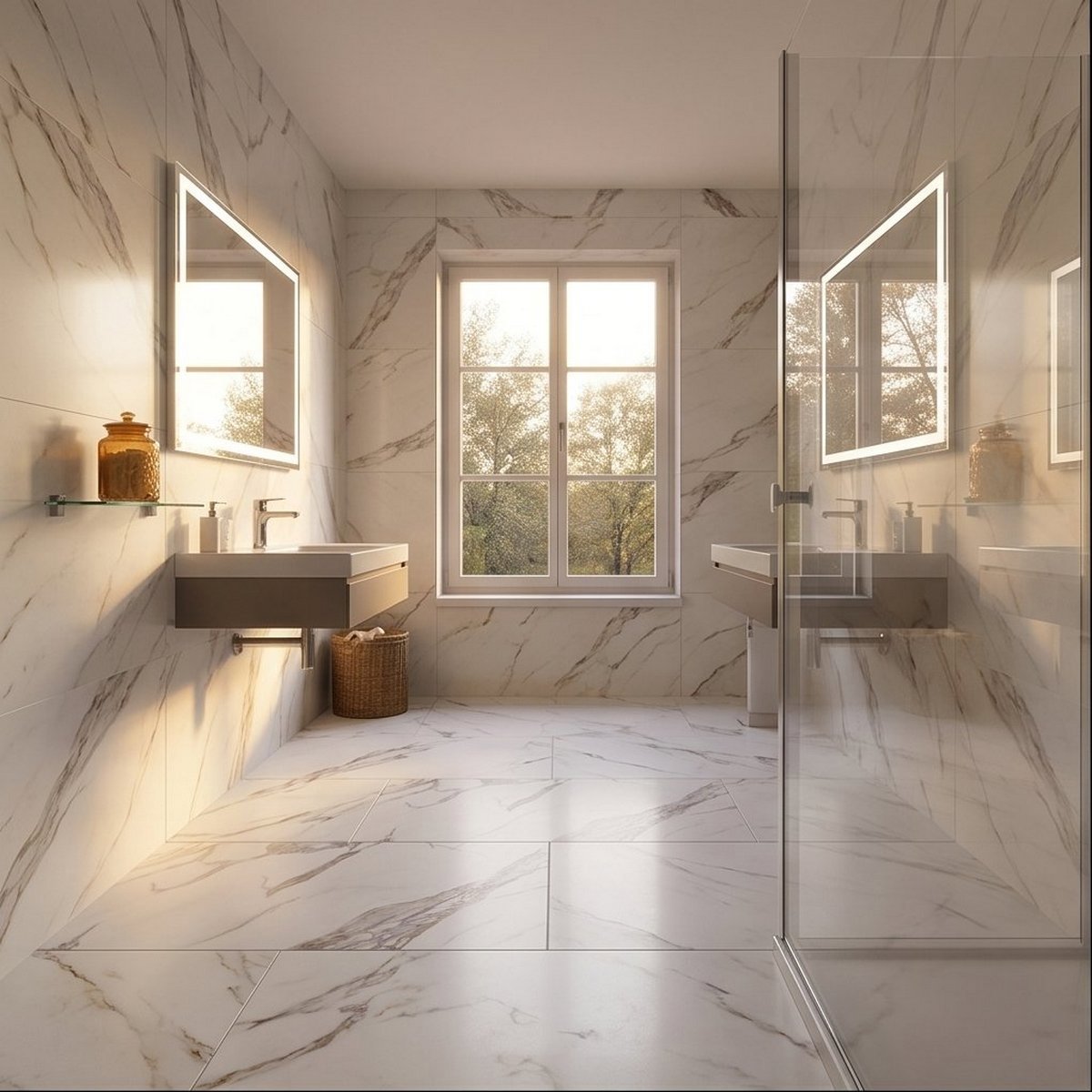 Изображение товара Керамогранит Керамопро Мрамор Carrera White 60x120см цвет carrera white Изображение товара Керамогранит Керамопро Мрамор Carrera White 60x120см цвет carrera white