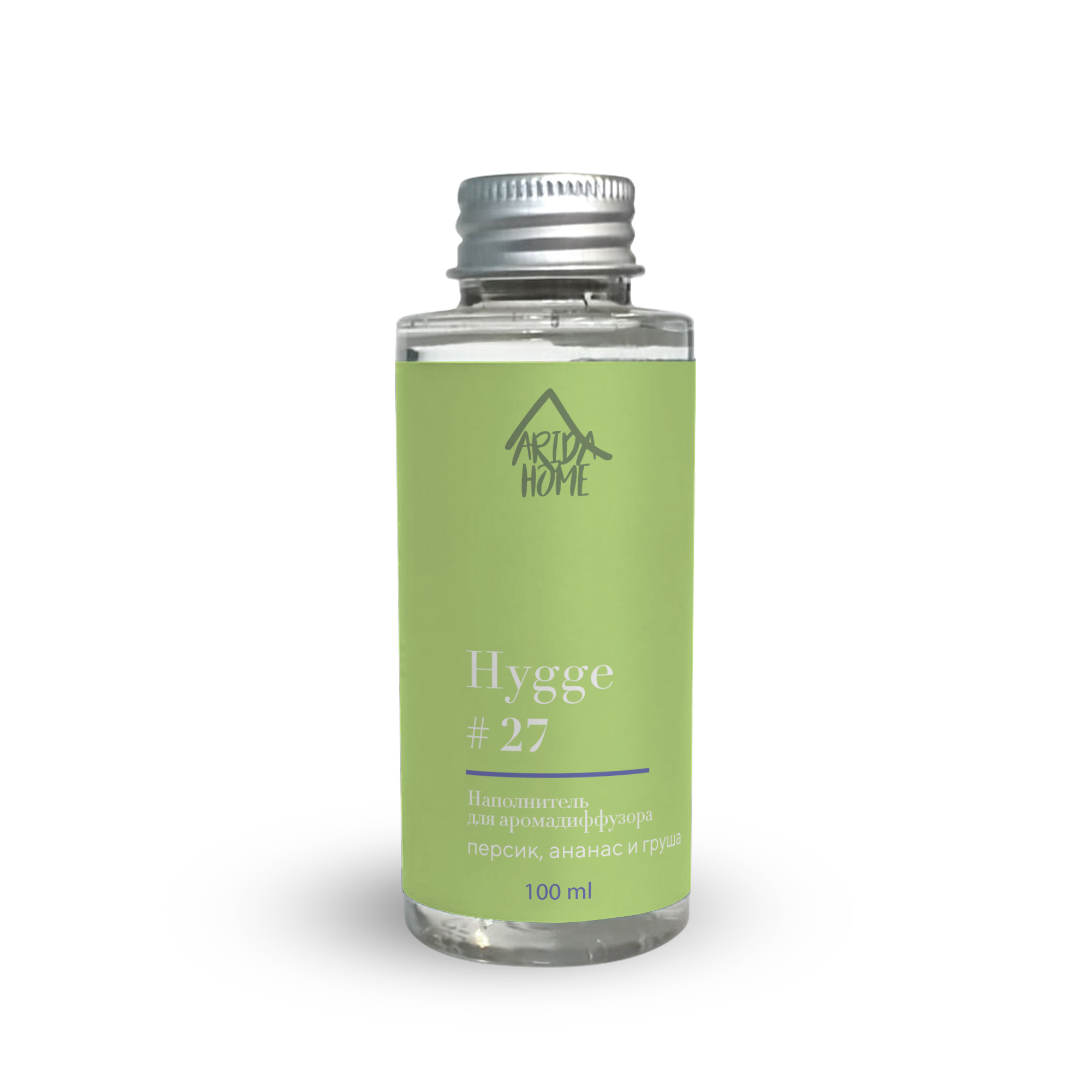 Изображение товара Наполнитель для ароматического диффузора Arida Home Hygge #27 Персик/Ананас/Груша 100 мл Изображение товара Наполнитель для ароматического диффузора Arida Home Hygge #27 Персик/Ананас/Груша 100 мл