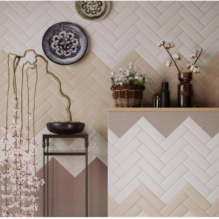 Изображение товара Настенная плитка Kerama marazzi Гамма 9001 8.5x28.5см 0.97 м² цвет белый Изображение товара Настенная плитка Kerama marazzi Гамма 9001 8.5x28.5см 0.97 м² цвет белый