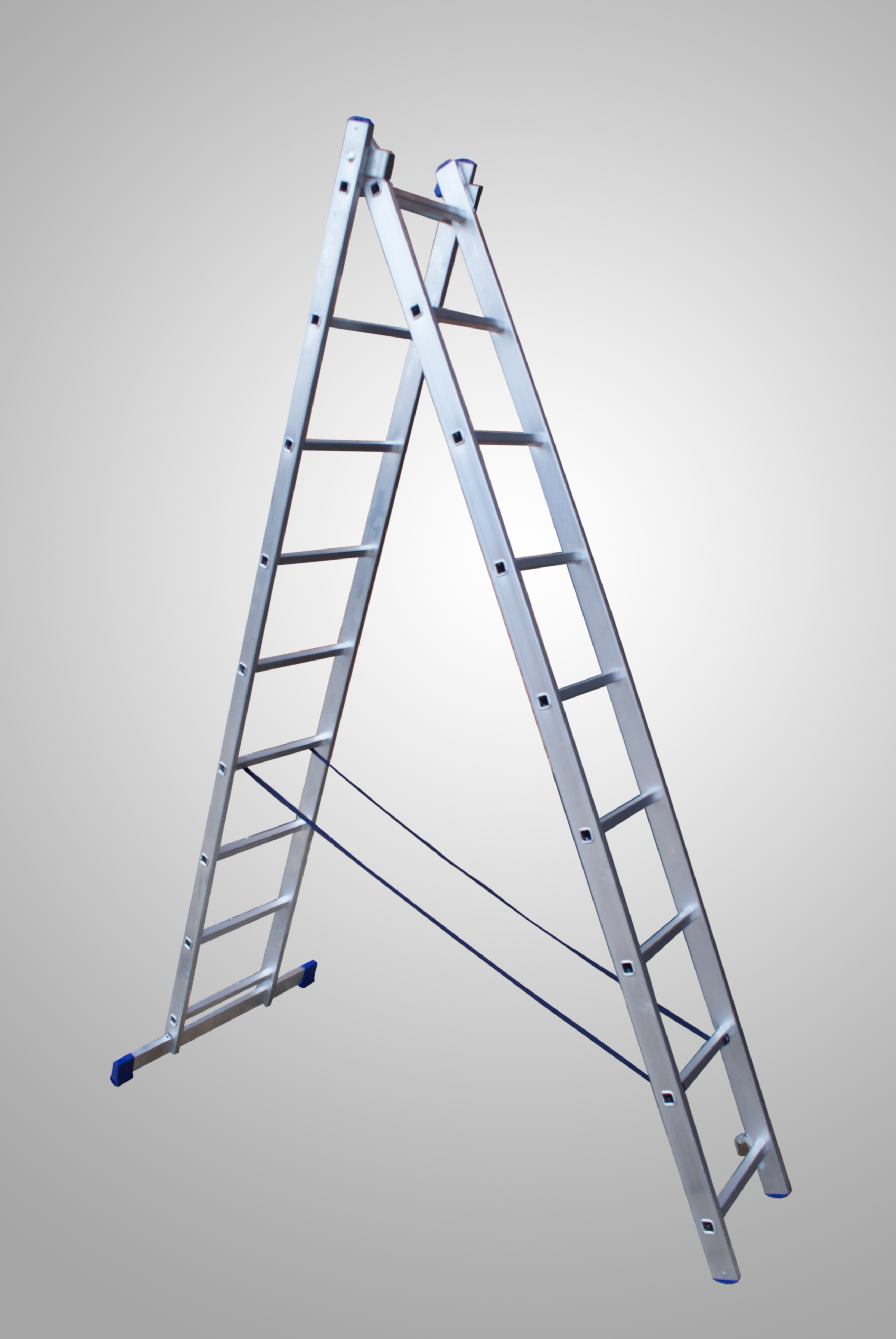 Изображение товара Лестница раскладная выдвижная Stairs 2-секционнная 9 ступеней Изображение товара Лестница раскладная выдвижная Stairs 2-секционнная 9 ступеней