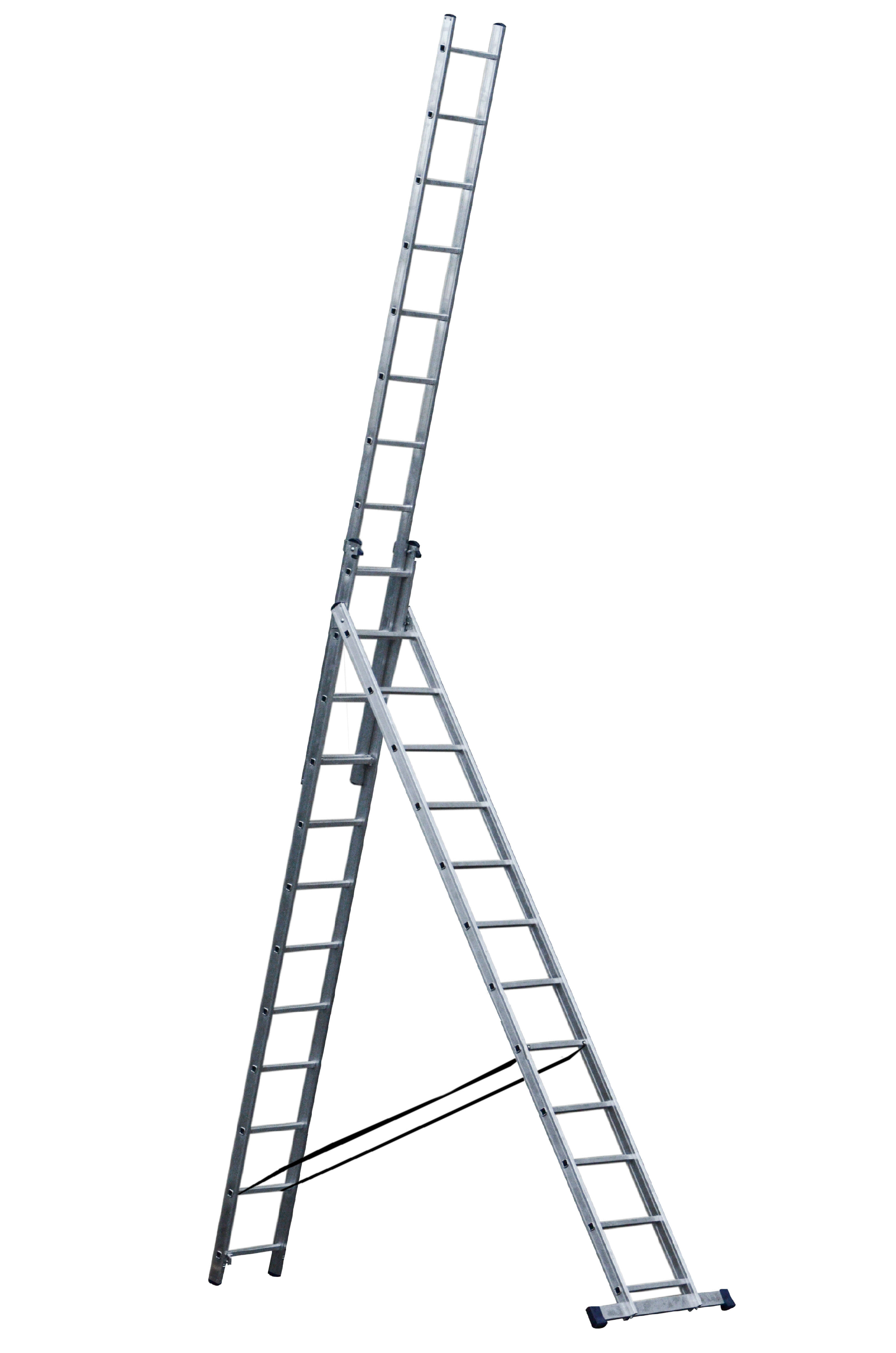 Изображение товара Лестница раскладная выдвижная Stairs 3-секционнная 12 ступеней Изображение товара Лестница раскладная выдвижная Stairs 3-секционнная 12 ступеней