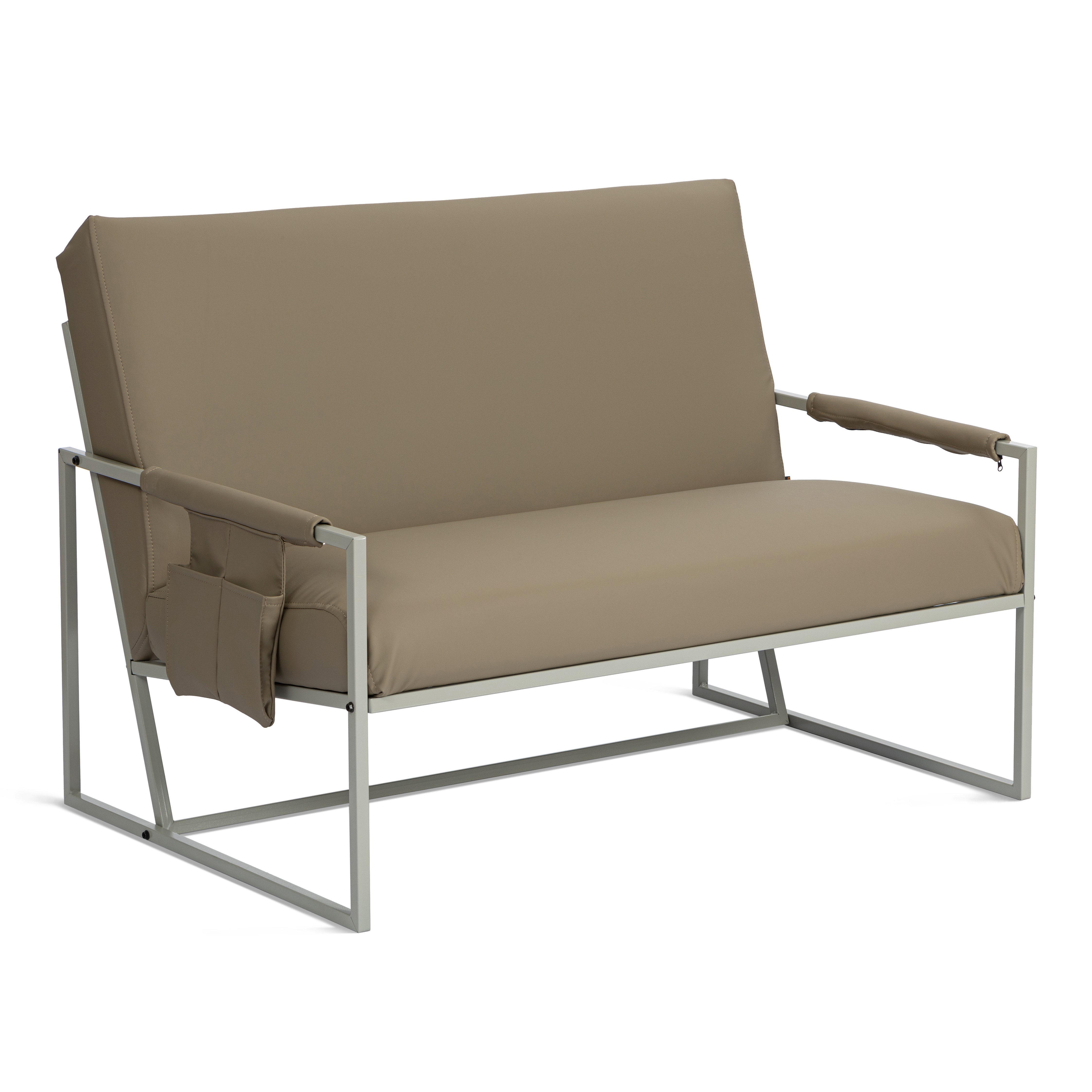 Изображение товара Диван садовый Tetchair Чарли Люкс 25841 120x56x39 см металл коричневый Изображение товара Диван садовый Tetchair Чарли Люкс 25841 120x56x39 см металл коричневый