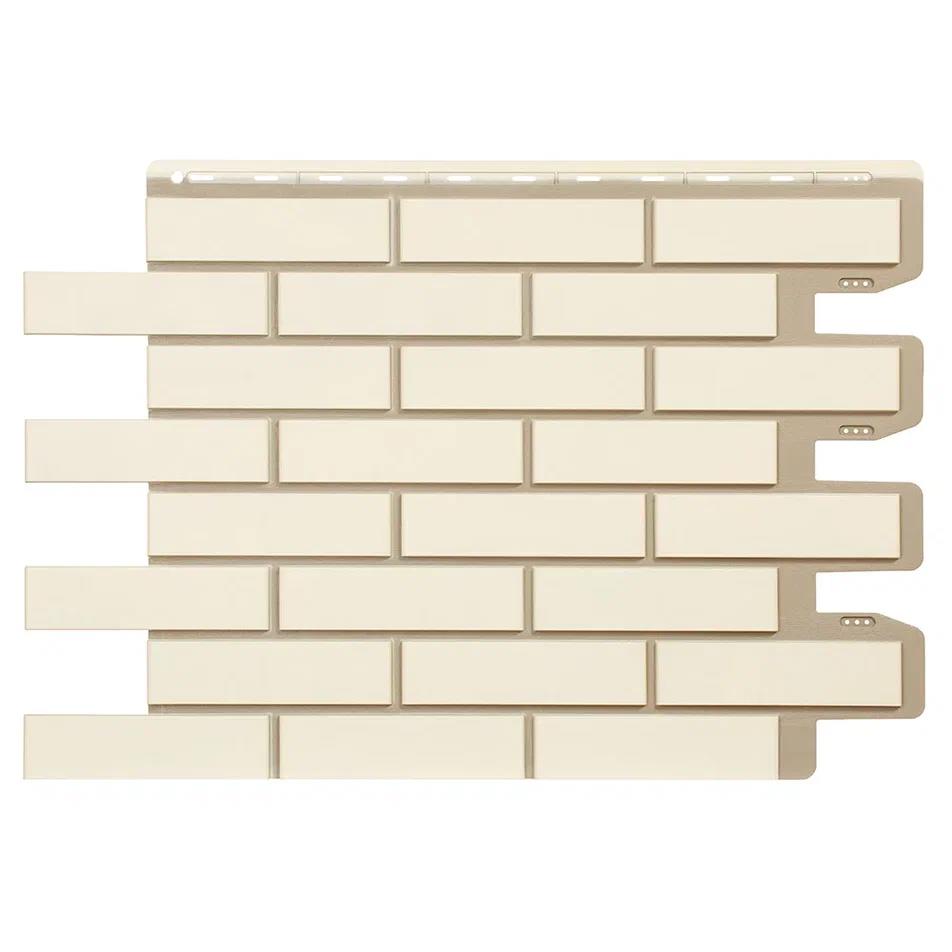 Изображение товара Фасадная панель Royal Stone Облицовочный Кирпич Нельсон 920x630x20мм 9.2м² цвет бежевый 7шт