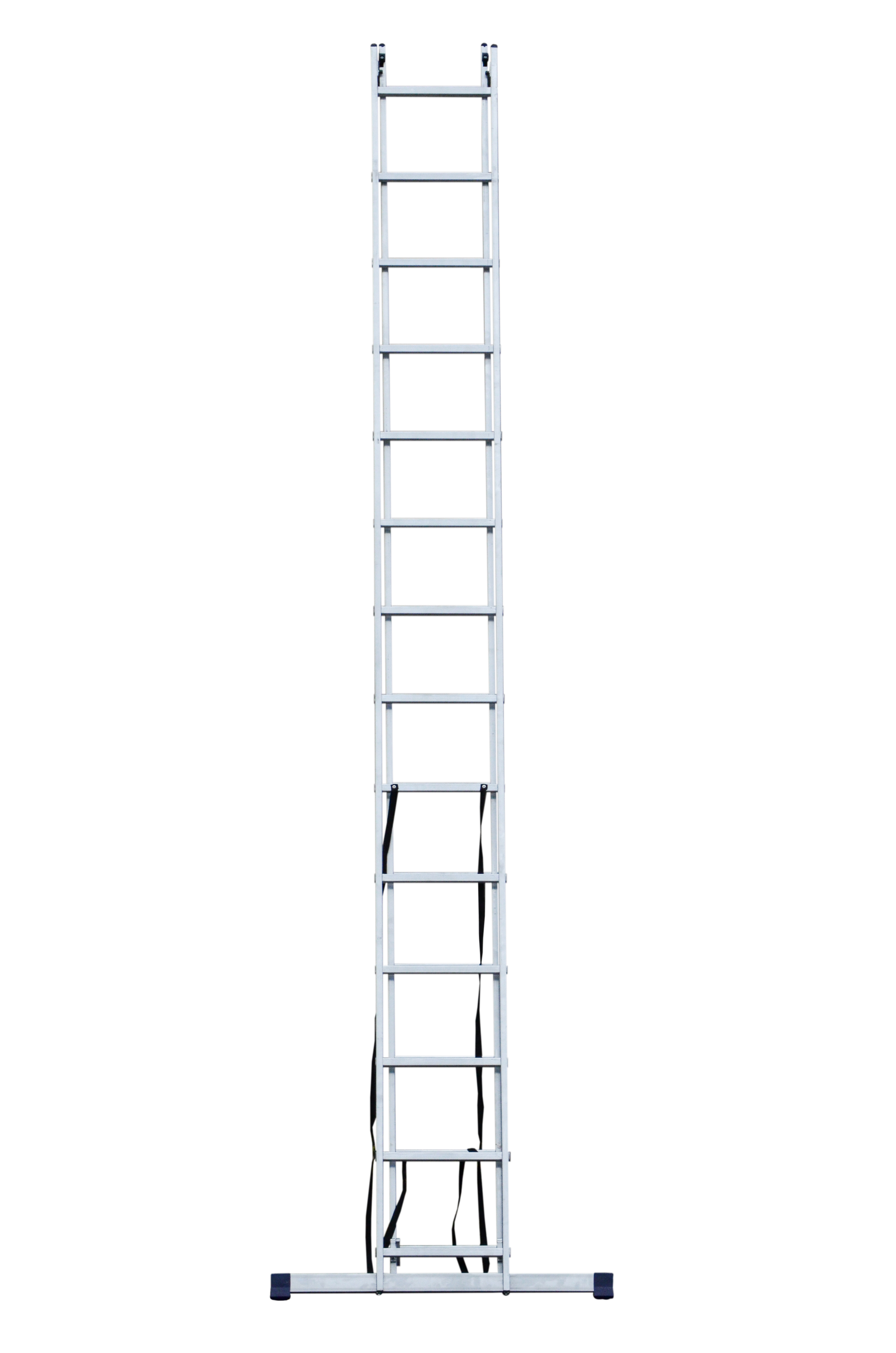 Изображение товара Лестница раскладная выдвижная Stairs ALP215 2-секционная 15 ступеней