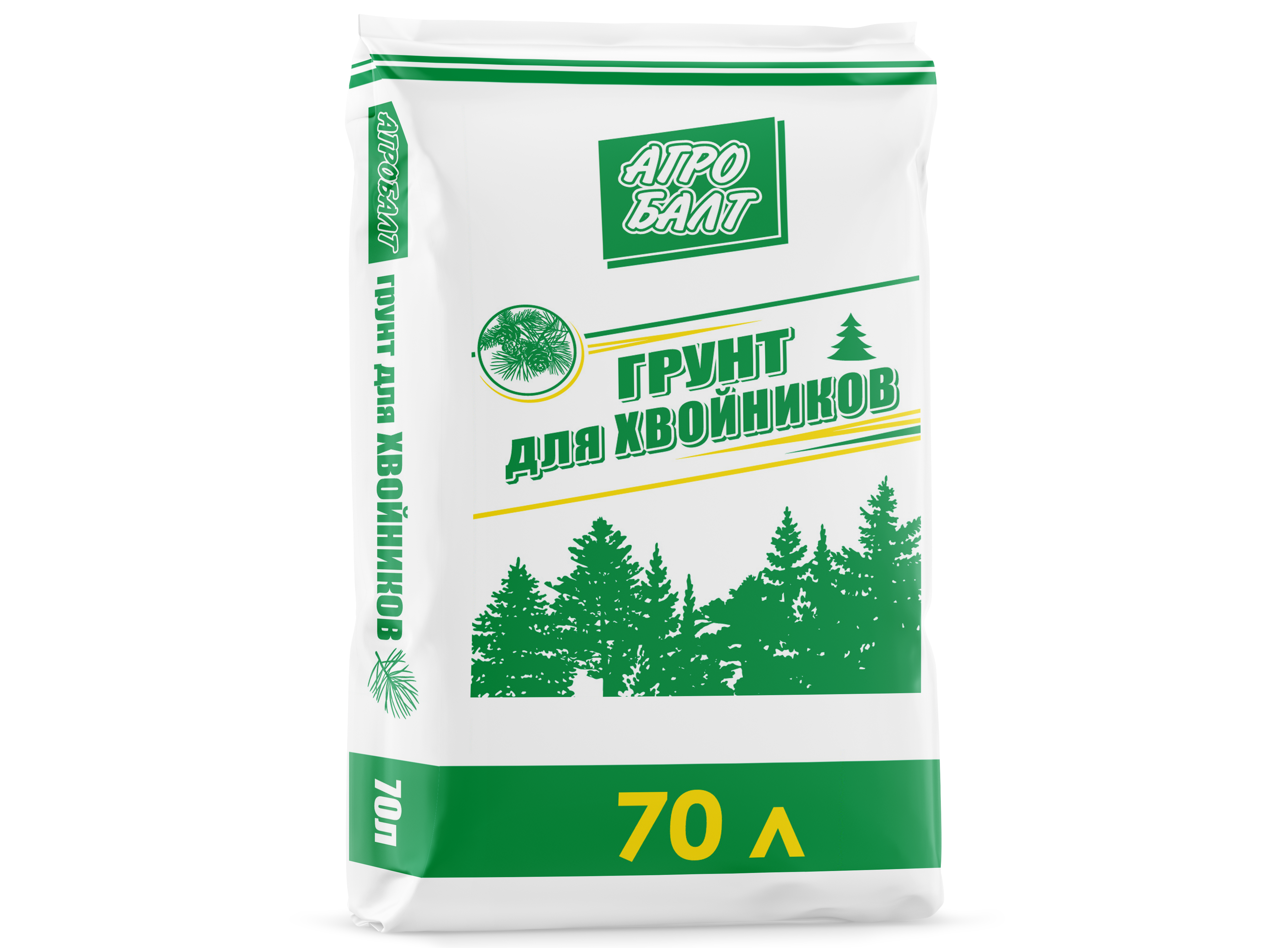 Изображение товара Грунт Агробалт для хвойных 70 л - качественный грунт для хвойных растений Изображение товара Грунт Агробалт для хвойных 70 л - качественный грунт для хвойных растений