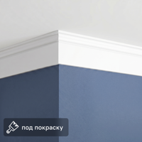 Изображение товара Плинтус потолочный NMC LX-23 белый 2000 мм для современного интерьера Изображение товара Плинтус потолочный NMC LX-23 белый 2000 мм для современного интерьера