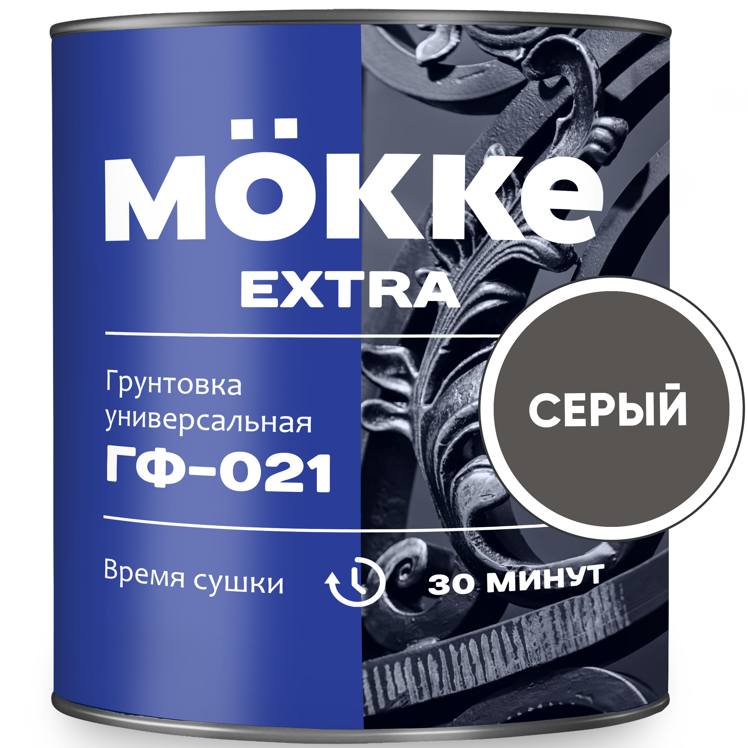 Изображение товара Грунт Mökke ГФ-021 Экстра серый 1.9кг Изображение товара Грунт Mökke ГФ-021 Экстра серый 1.9кг