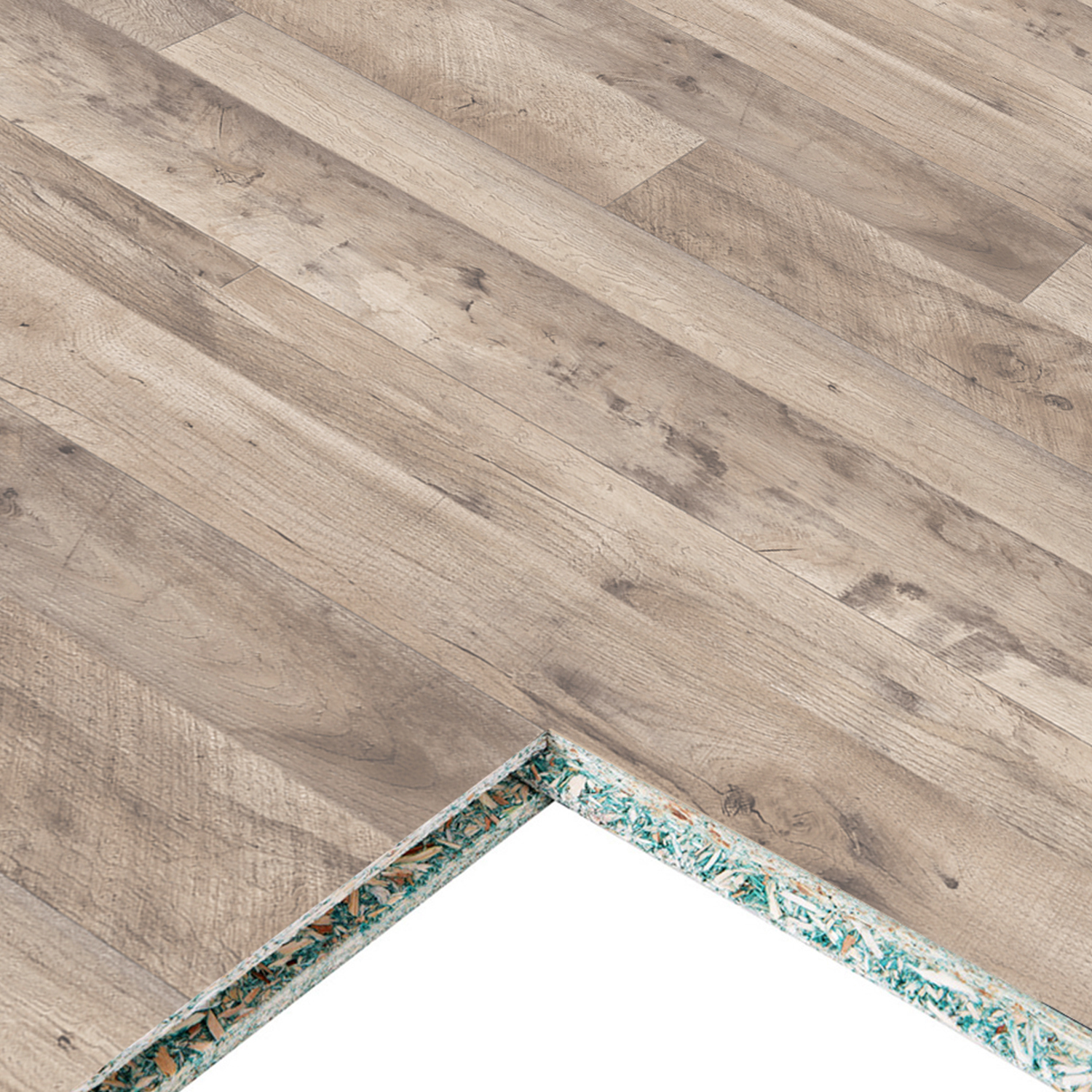 Изображение товара Плита ДСП влагостойкая 16 мм QUICKDECK 1200x900x16, дуб аскет
