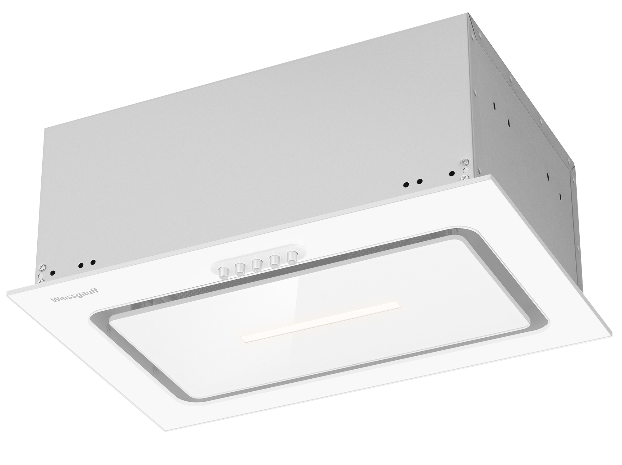 Изображение товара Плоская вытяжка Weissgauff Aura 452 pb White Glass 45 см цвет белый Изображение товара Плоская вытяжка Weissgauff Aura 452 pb White Glass 45 см цвет белый