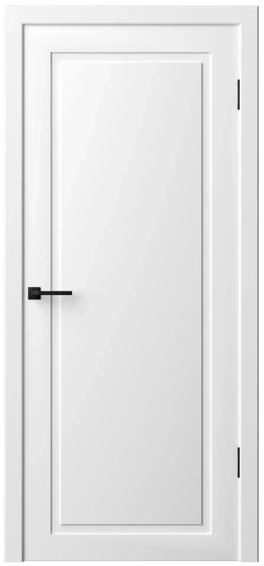 Изображение товара Дверь межкомнатная Rumax Классика-1 200x90см глухая эмаль цвет белый без замка и петель