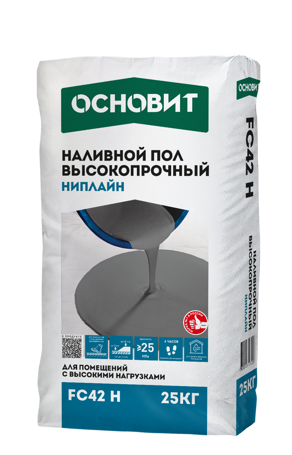 Изображение товара Ровнитель для пола Основит Ниплайн FC42 25 кг