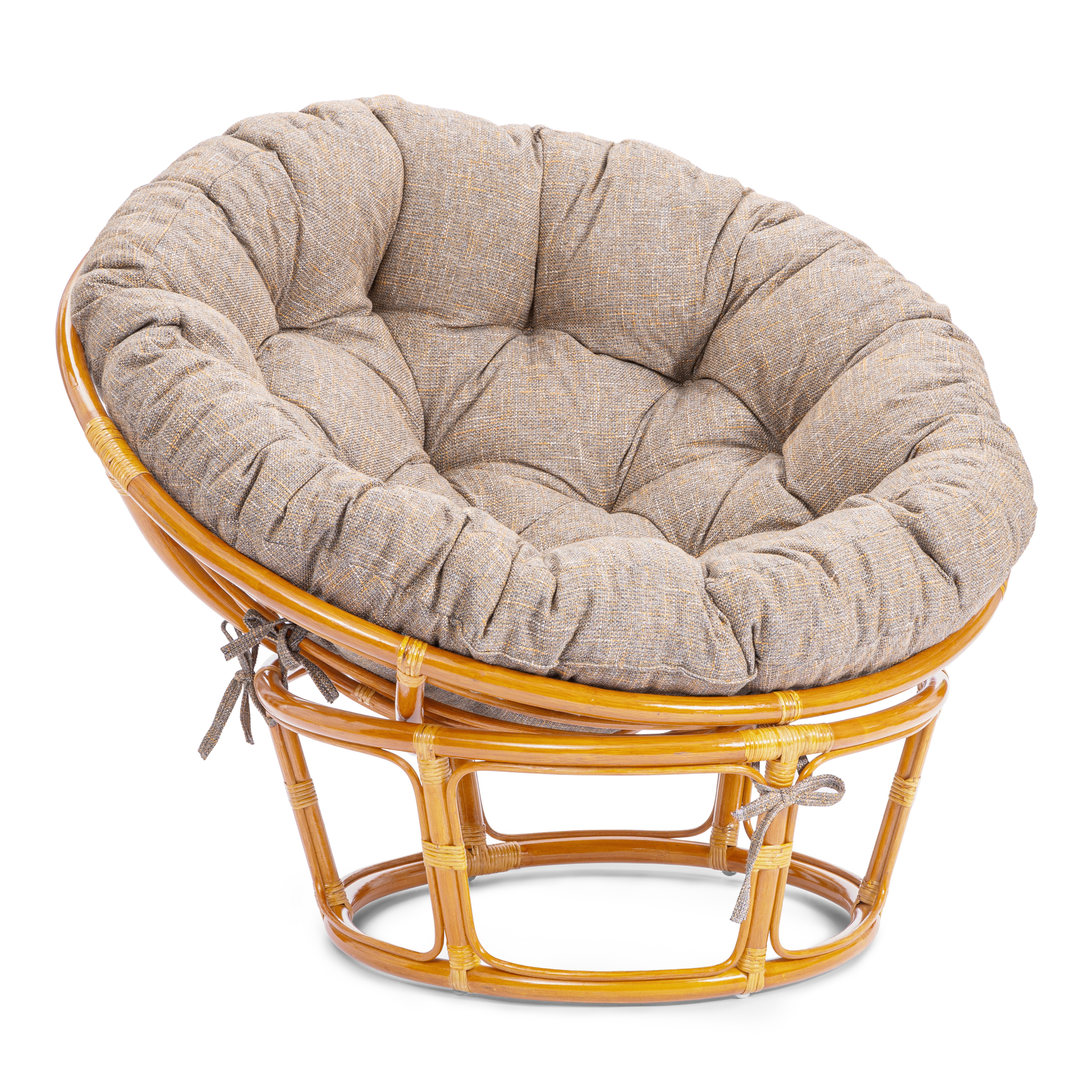Изображение товара Кресло садовое Tetchair Папасан 25877 115x103x86 см натуральный ротанг бежевый Изображение товара Кресло садовое Tetchair Папасан 25877 115x103x86 см натуральный ротанг бежевый