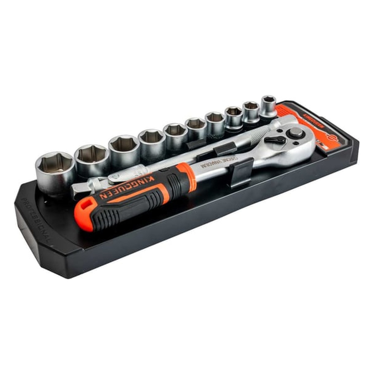 Изображение товара Трещотка 3/8 с набором головок Kingqueen Wib-197, 13 предметов