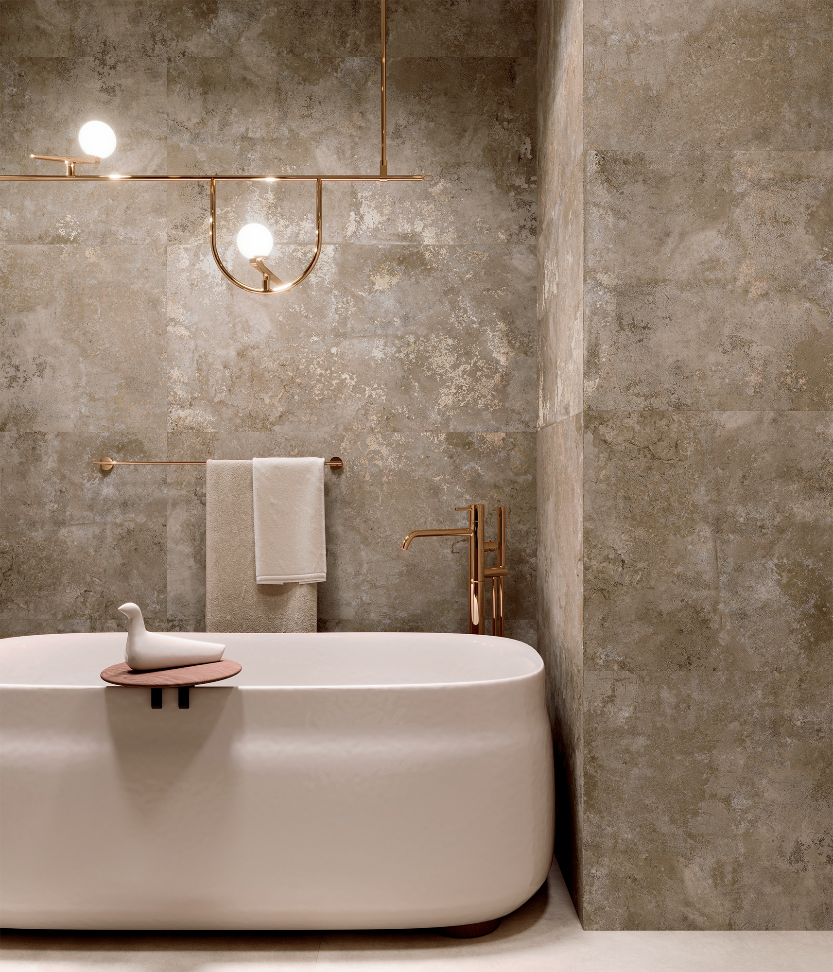 Изображение товара Керамогранит Arcadia Ceramica Эрагон Дарк Браун GI8003-A 60x120см цвет коричневый