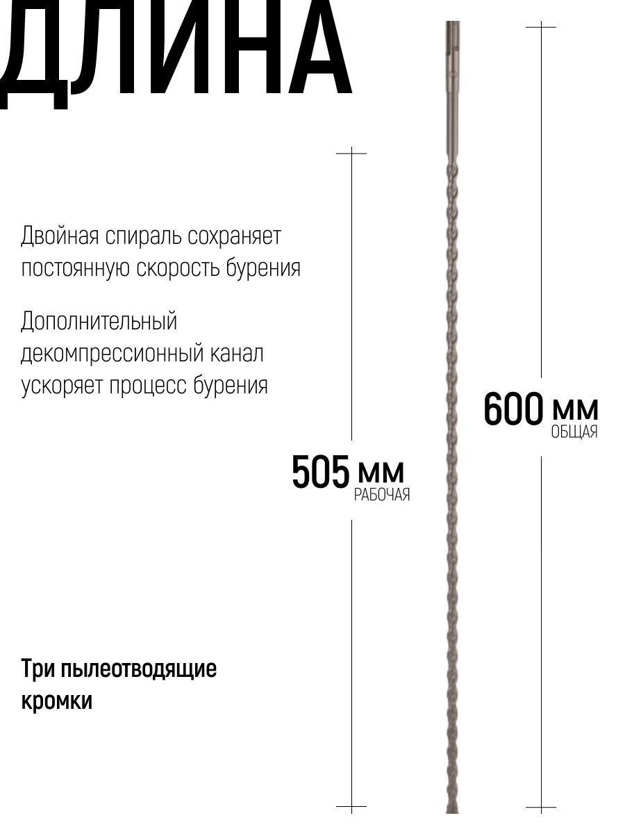 Изображение товара Бур по бетону Cutop 49-10600 10x600 мм
