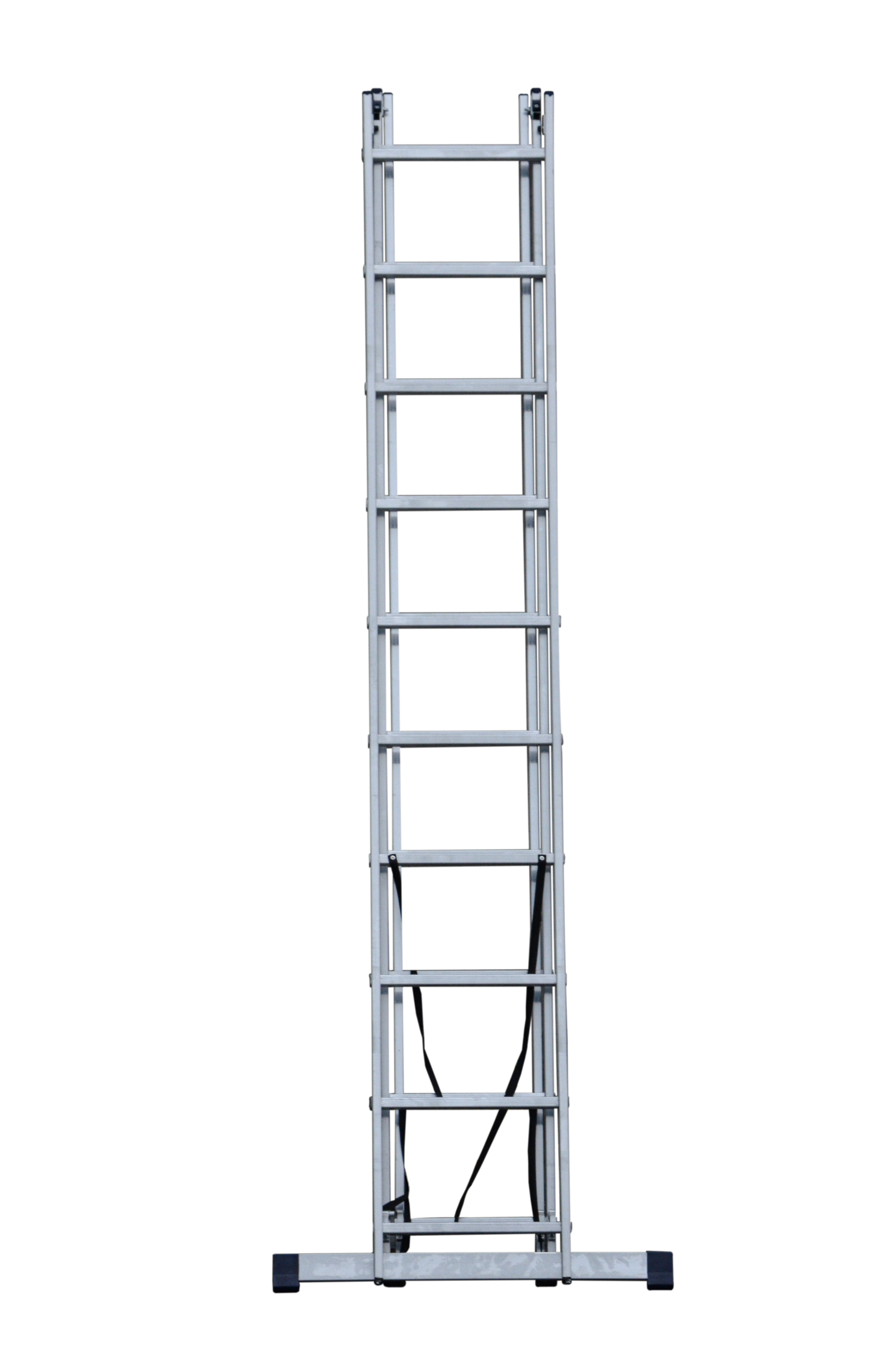 Изображение товара Лестница раскладная выдвижная Stairs AL309 3-секционная 9 ступеней Изображение товара Лестница раскладная выдвижная Stairs AL309 3-секционная 9 ступеней