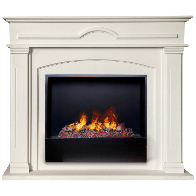 Изображение товара Каминокомплект Realflame Mirra 26 WT с эффектом 3D пламени и увлажнителем