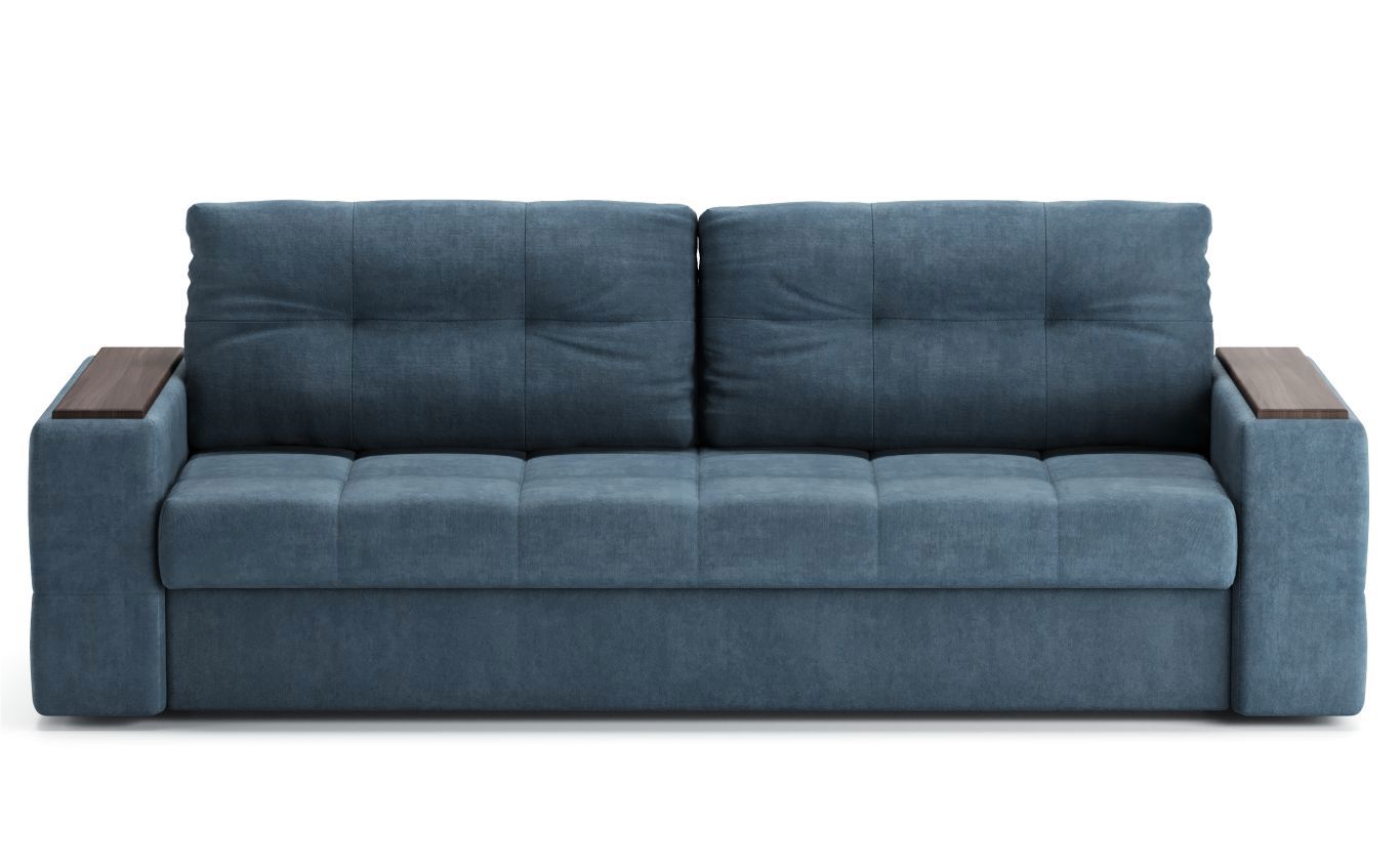 Изображение товара Диван прямой раскладной Fami home Ричвуд Nordic 78 246x90x108 см шенилл цвет синий Изображение товара Диван прямой раскладной Fami home Ричвуд Nordic 78 246x90x108 см шенилл цвет синий