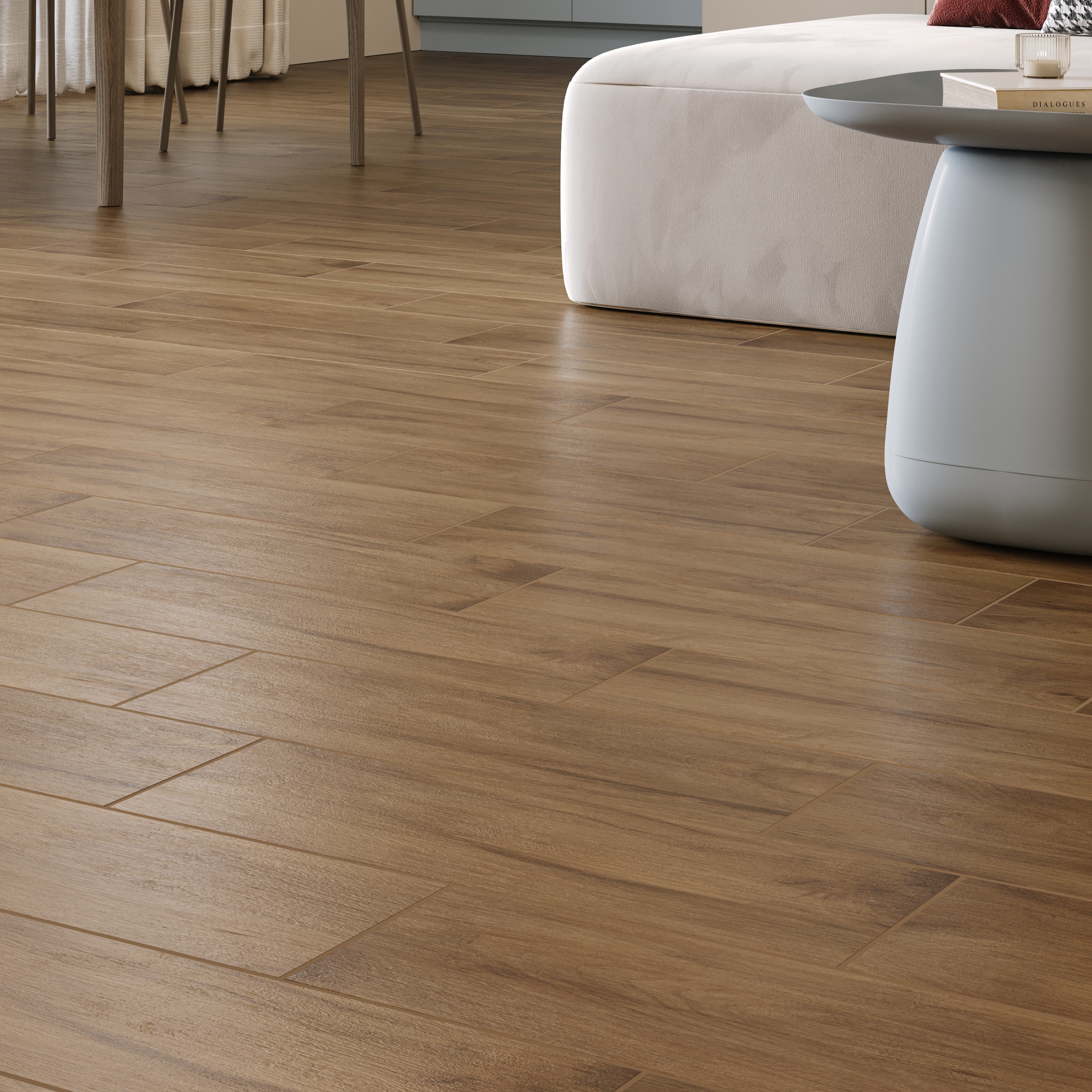 Изображение товара Глазурованный керамогранит Топси Gracia Ceramica 20x60 см 1.2 м² матовый цвет бежевый Изображение товара Глазурованный керамогранит Топси Gracia Ceramica 20x60 см 1.2 м² матовый цвет бежевый