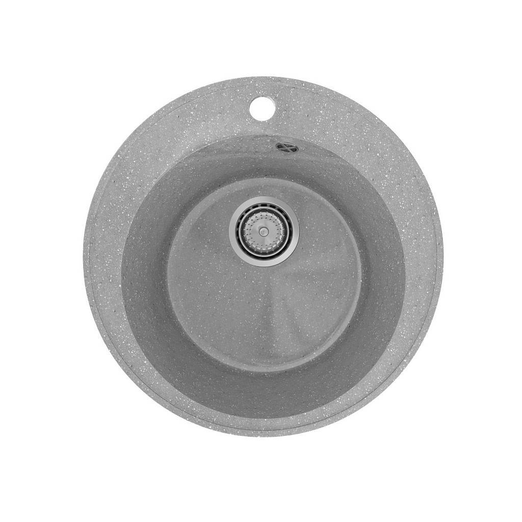 Изображение товара Мойка для кухни Maretti KT475-GR 47.5x47.5 см глубина чаши 17 см искусственный камень цвет серый Изображение товара Мойка для кухни Maretti KT475-GR 47.5x47.5 см глубина чаши 17 см искусственный камень цвет серый