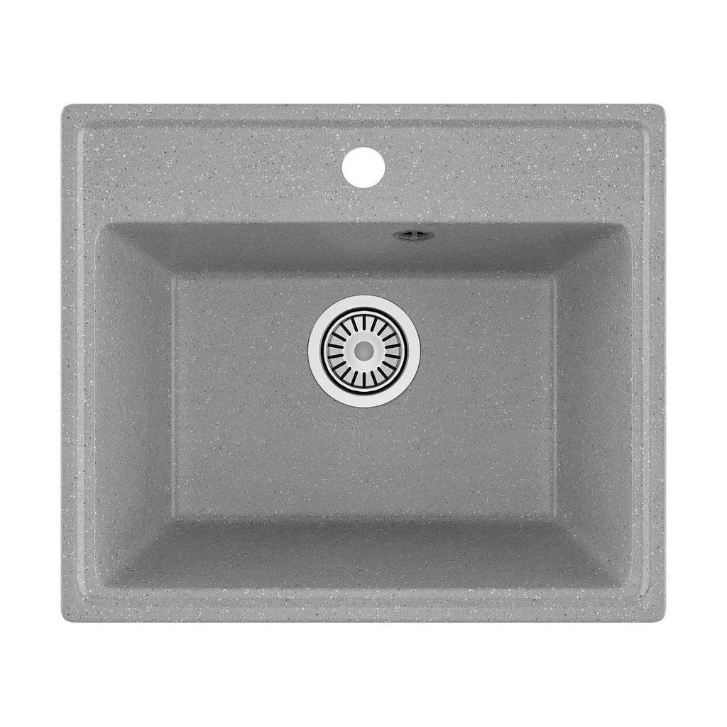 Изображение товара Мойка для кухни Maretti KT490-GR 42x49 см искусственный камень серый Изображение товара Мойка для кухни Maretti KT490-GR 42x49 см искусственный камень серый