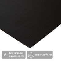 Изображение товара Лист вспененного ПВХ 1500x500x3 мм черный 0.75 м²