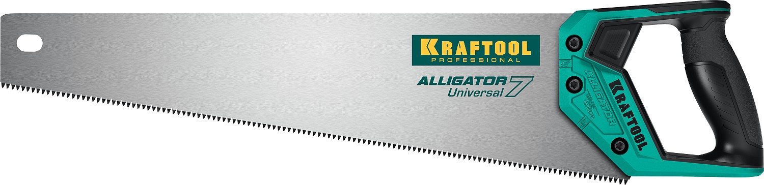 Изображение товара Пила ручная классическая по дереву Kraftool Universal 15004-45 450 мм