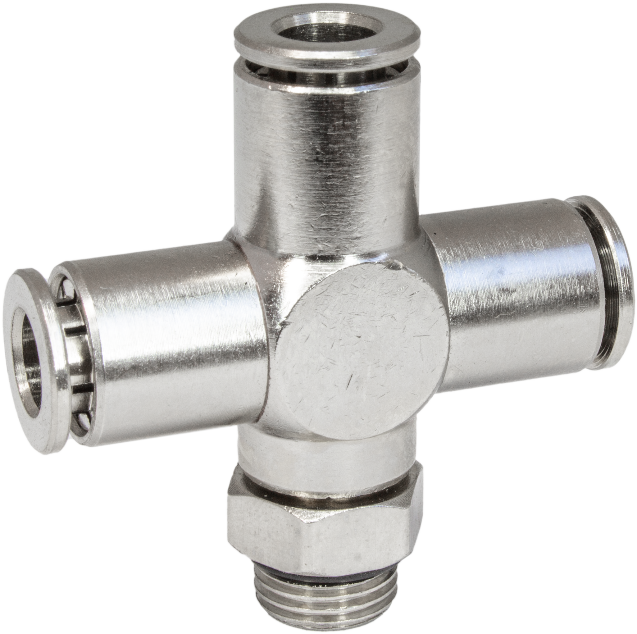 Изображение товара Крестовина PI Tools Cn-X-1/8M-6 1/8"x13 мм НР для фторопластовых и полиуретановых трубок 9822 Изображение товара Крестовина PI Tools Cn-X-1/8M-6 1/8"x13 мм НР для фторопластовых и полиуретановых трубок 9822