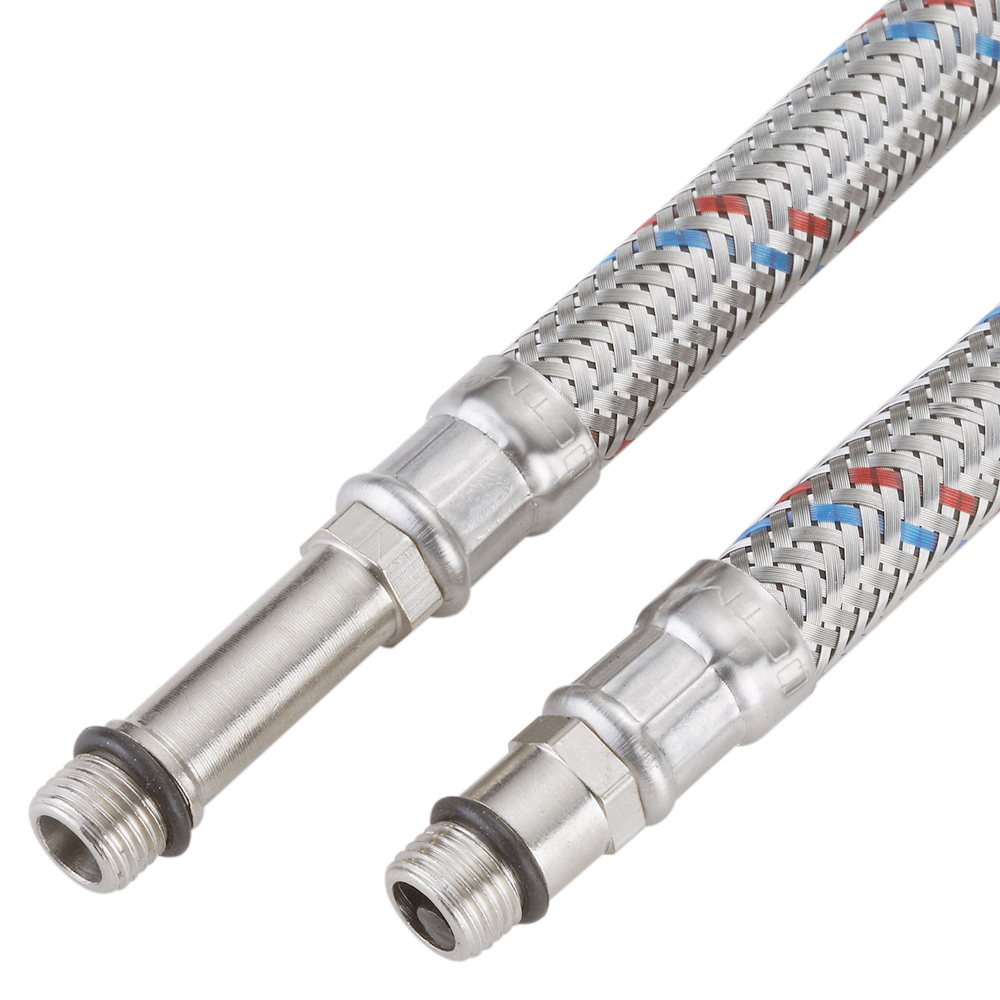 Изображение товара Подводка для смесителя СТМ 1/2"xM10x30 см пара Изображение товара Подводка для смесителя СТМ 1/2"xM10x30 см пара