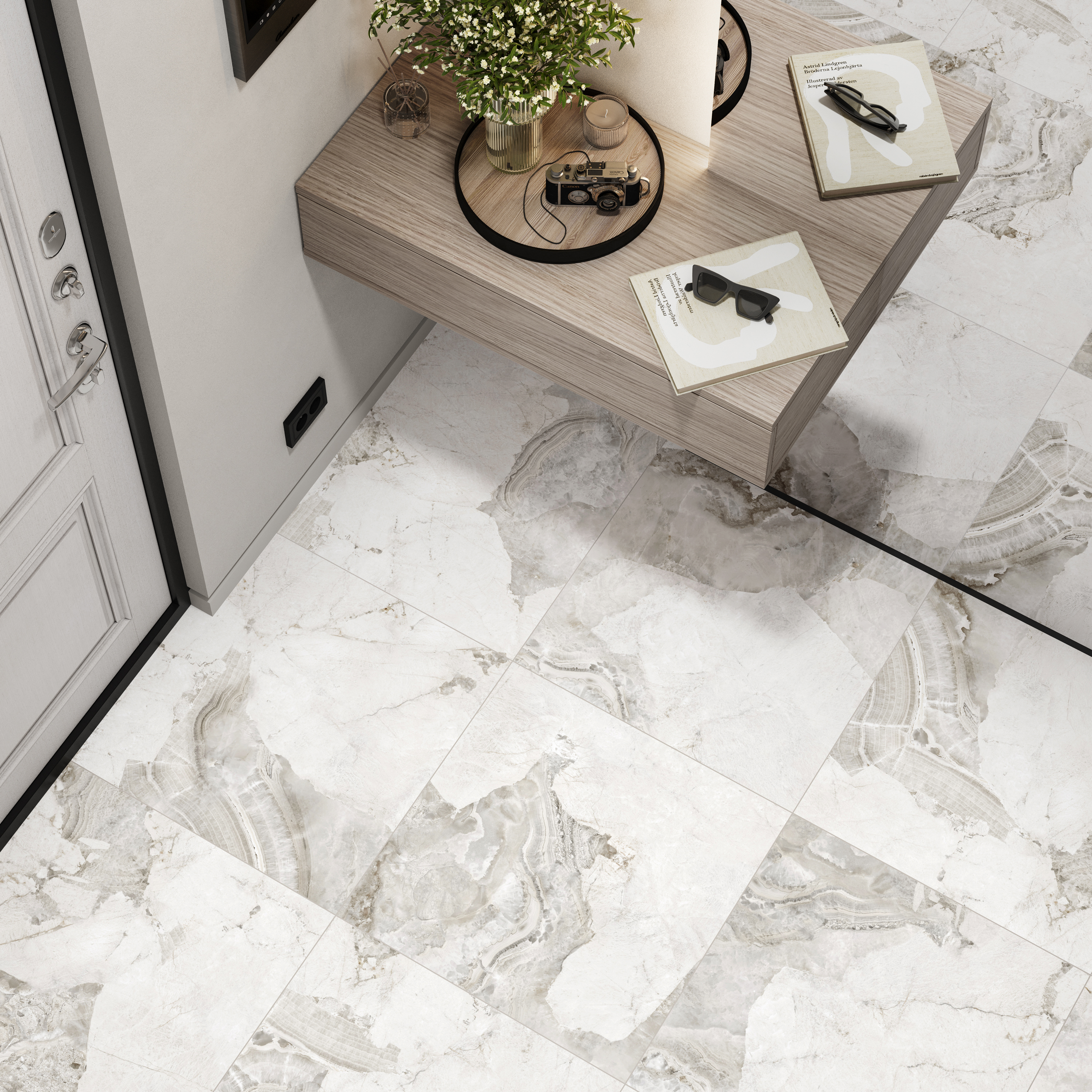Изображение товара Глазурованный керамогранит Alma Ceramica Patagonia Ice 04 60x60 см 1.8 м² матовый цвет бежевый Изображение товара Глазурованный керамогранит Alma Ceramica Patagonia Ice 04 60x60 см 1.8 м² матовый цвет бежевый