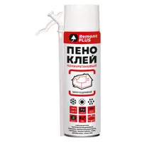 Изображение товара Клей-пена бытовая Remont plus Мини всесезонная 350 мл Изображение товара Клей-пена бытовая Remont plus Мини всесезонная 350 мл