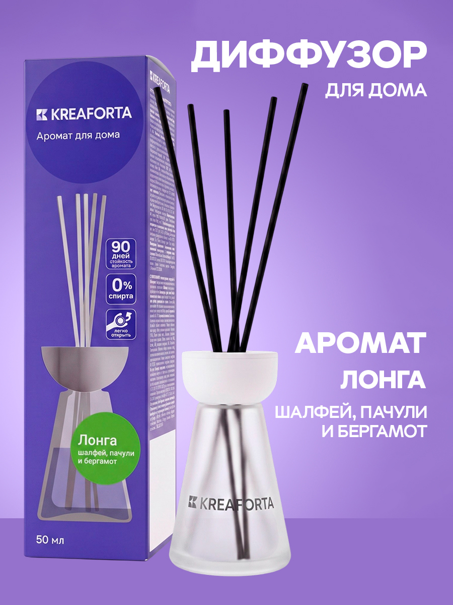 Изображение товара Ароматический диффузор KREAFORTA Лонга 50 мл