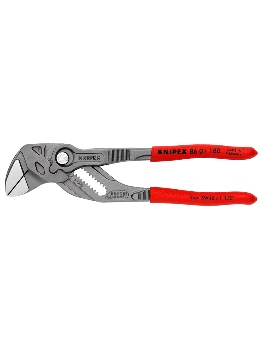 Изображение товара Клещи переставные Knipex 86 01 180 SB захват до 40 мм длина 251 мм