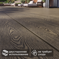Изображение товара Террасная доска HOLZHOF Classic Вельвет Венге 4000x153x28 мм Изображение товара Террасная доска HOLZHOF Classic Вельвет Венге 4000x153x28 мм