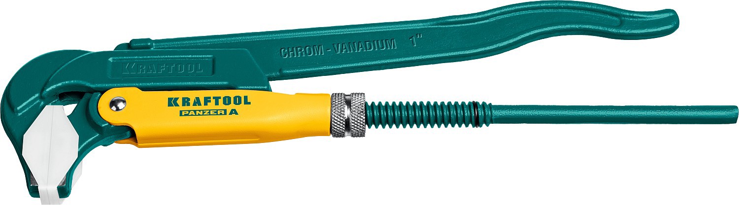 Изображение товара Ключ трубный газовый разводной Kraftool 27361-10 наличие защитных накладок для хромированной поверхности захват до 38 мм длина 340 мм