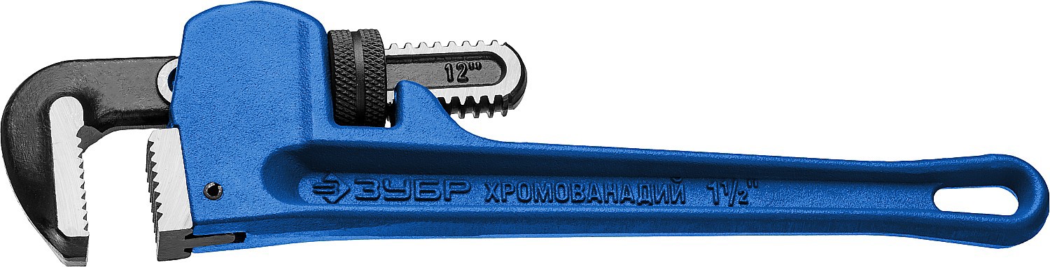 Изображение товара Ключ трубный газовый стиллсон 90 градусов Зубр 27339-1 захват до 1.5 дюймов длина 300 мм Изображение товара Ключ трубный газовый стиллсон 90 градусов Зубр 27339-1 захват до 1.5 дюймов длина 300 мм