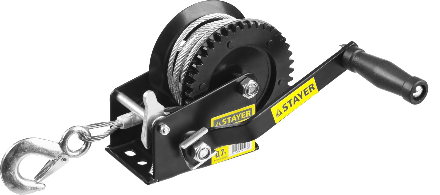 Изображение товара Лебедка ручная Stayer 43112-0.7 до 700 кг
