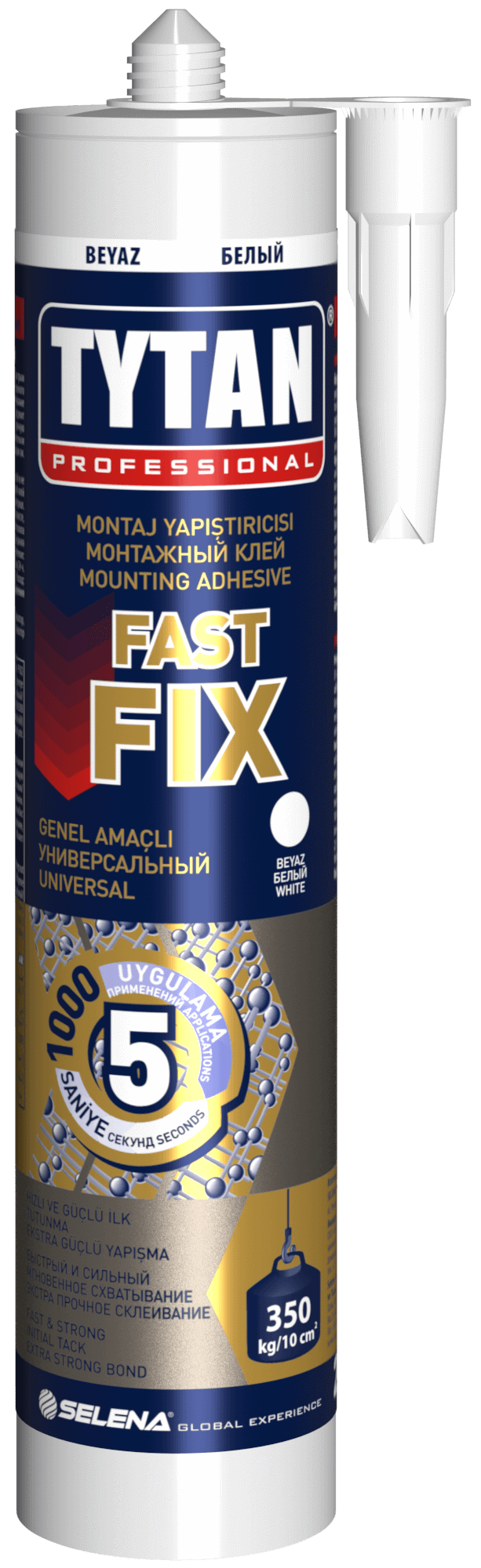 Изображение товара Универсальный монтажный клей Tytan Fast Fix 290 мл для ремонта и строительства