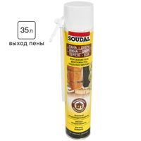 Изображение товара Пена монтажная бытовая SOUDAL 35 л, летняя, 750 мл