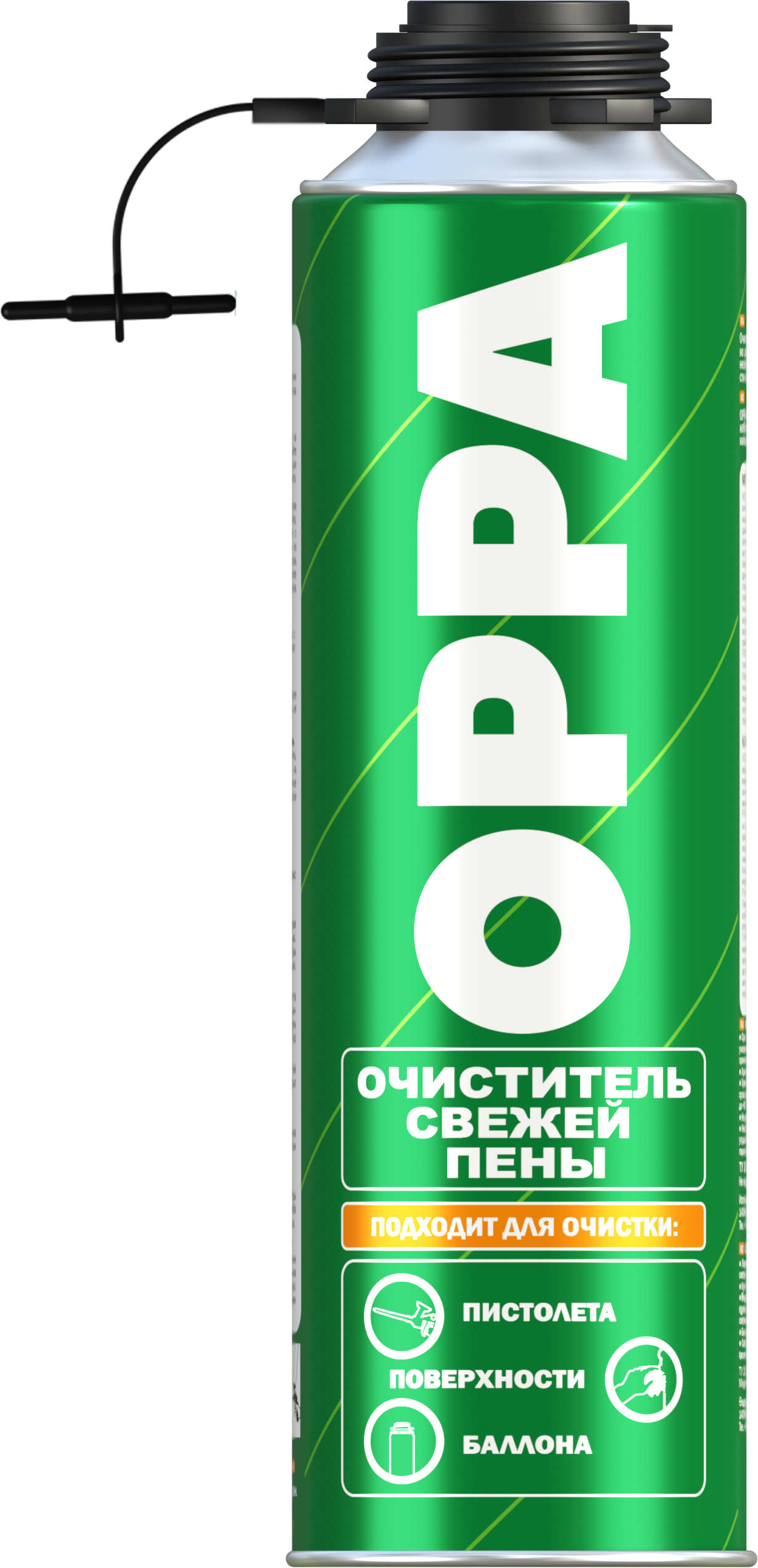 Изображение товара Очиститель монтажной пены OPPA 500 мл для быстрого удаления свежезатвердевшей пены Изображение товара Очиститель монтажной пены OPPA 500 мл для быстрого удаления свежезатвердевшей пены