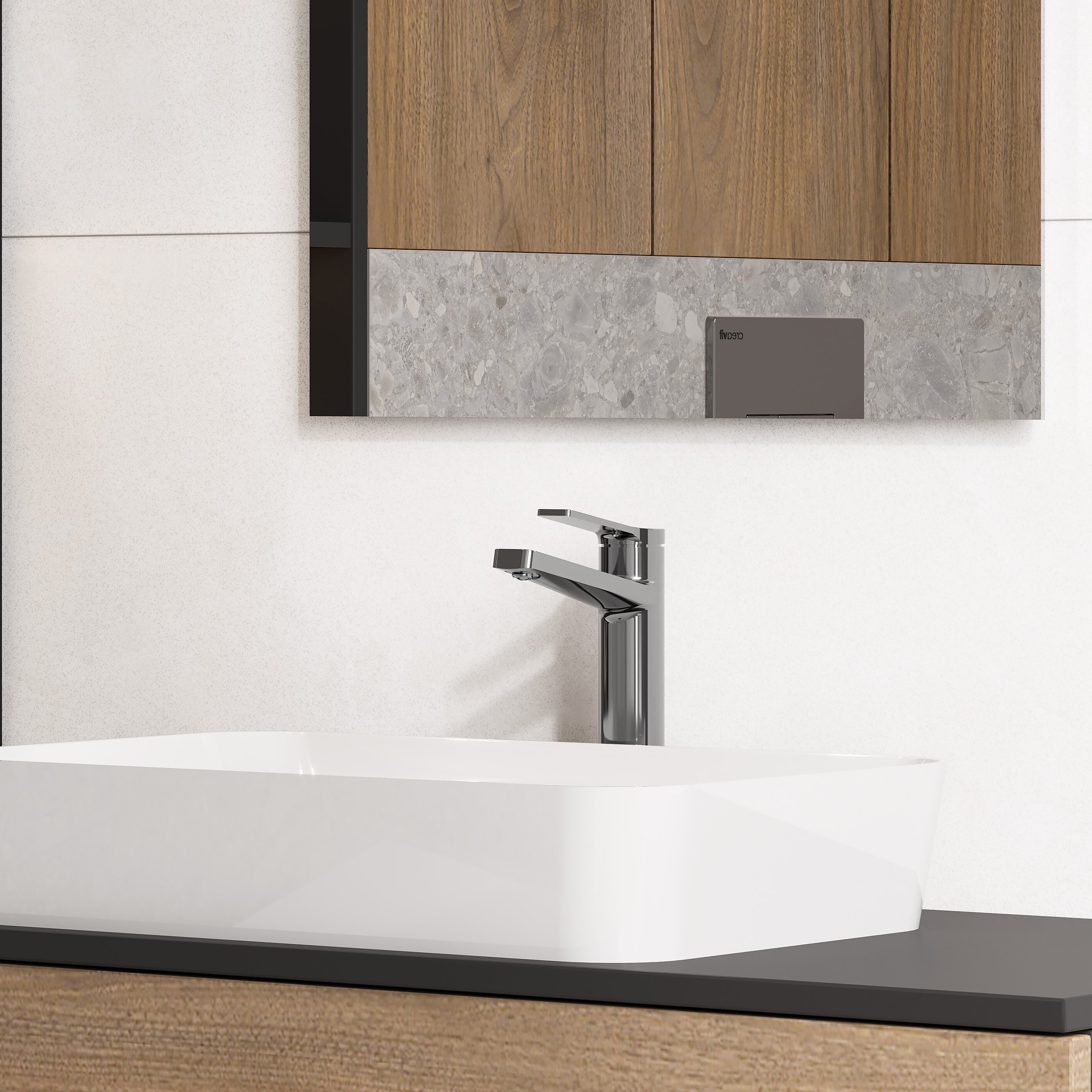Изображение товара Глазурованный керамогранит Ceradim Royal Swiss White 60x120 см 1.44 м² лаппатированный цвет белый