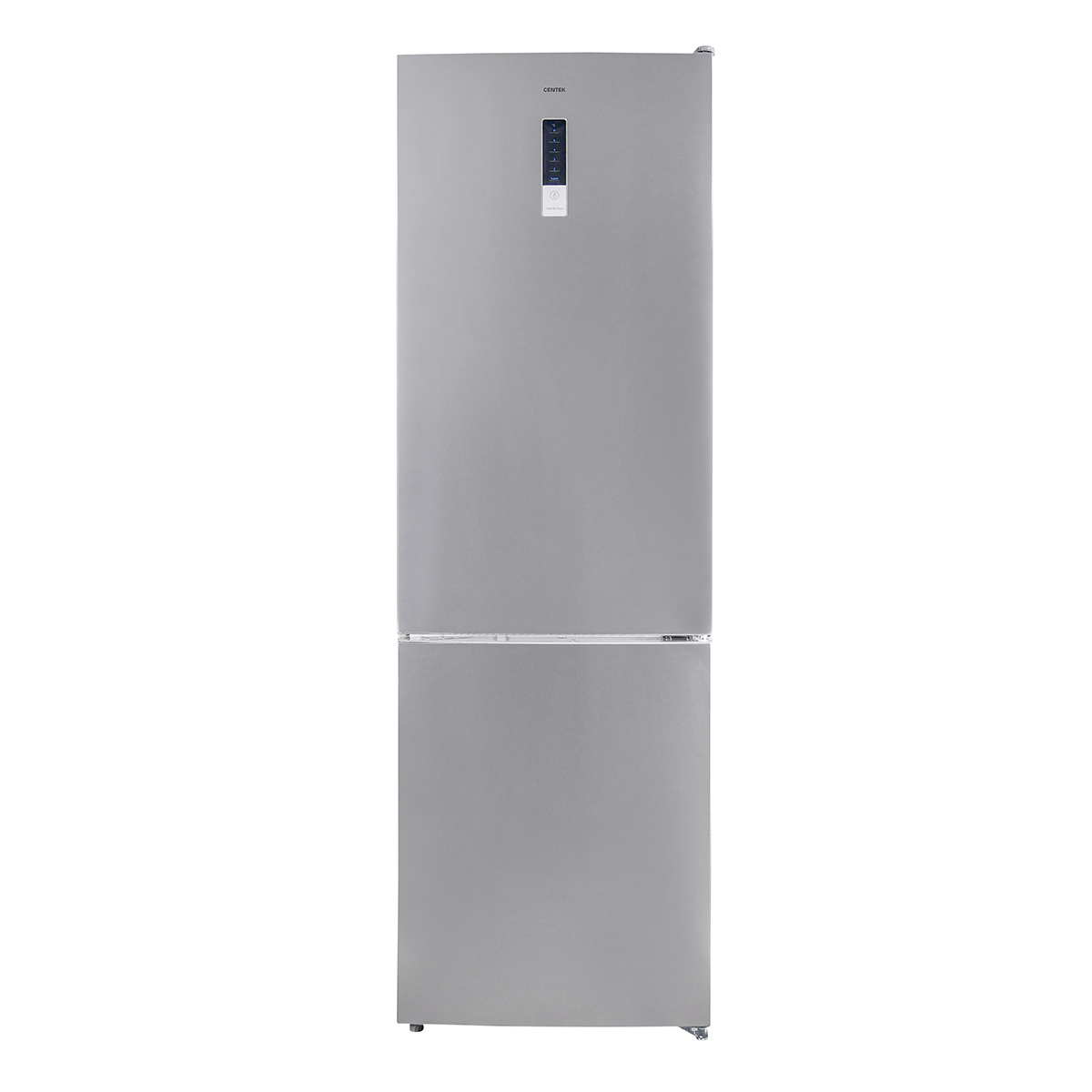 Изображение товара Холодильник Centek CT-1722 nf inox 59.5x188 см цвет нержавеющая сталь