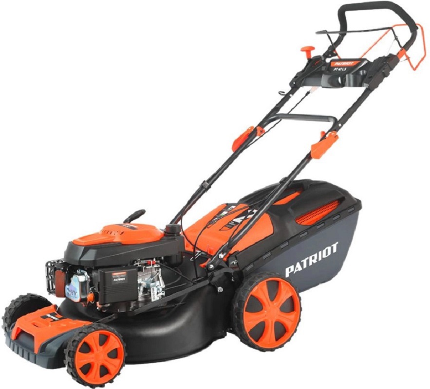 Изображение товара Газонокосилка бензиновая Patriot PT47LS 4.5 л.с. 46 см Изображение товара Газонокосилка бензиновая Patriot PT47LS 4.5 л.с. 46 см