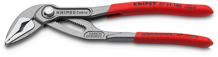 Изображение товара Клещи переставные Knipex Cobra ES захват до 32 мм длина 248 мм Изображение товара Клещи переставные Knipex Cobra ES захват до 32 мм длина 248 мм