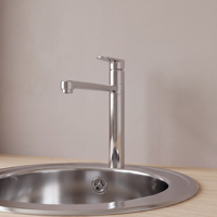 Изображение товара Смеситель кухонный Ideal Standard Cerafine общая высота 28.1 см цвет хром Изображение товара Смеситель кухонный Ideal Standard Cerafine общая высота 28.1 см цвет хром
