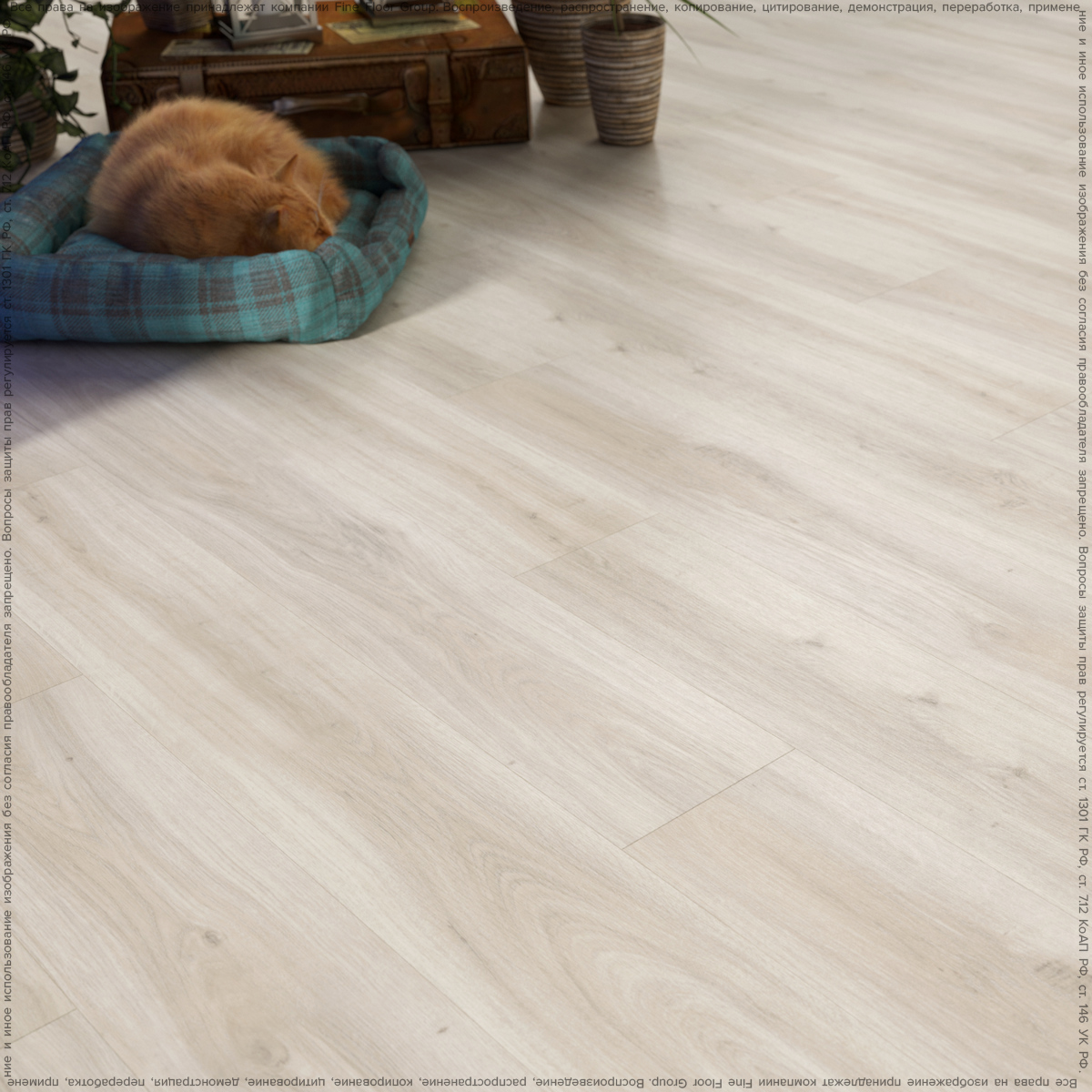 Изображение товара LVT виниловая плитка FINE FLOOR Wood Дуб Верона 2.5 мм влагостойкая