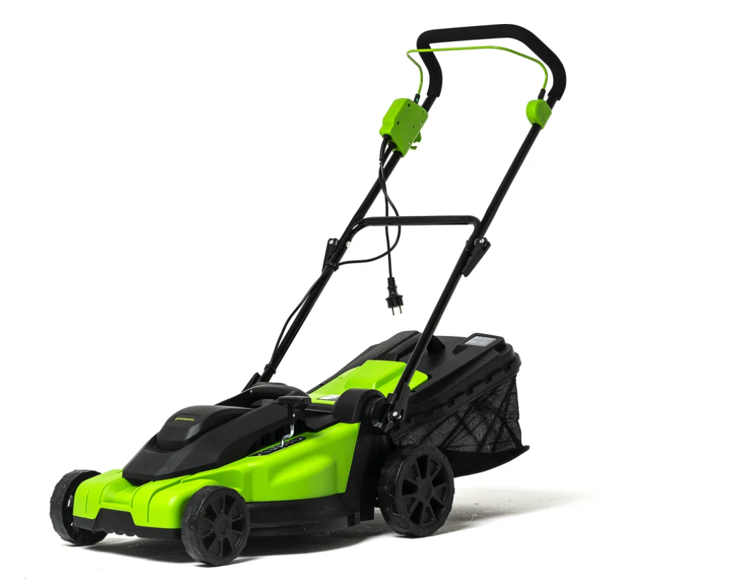 Изображение товара Электрическая газонокосилка GreenWorks LM2000 2515707 2000 Вт 45 см