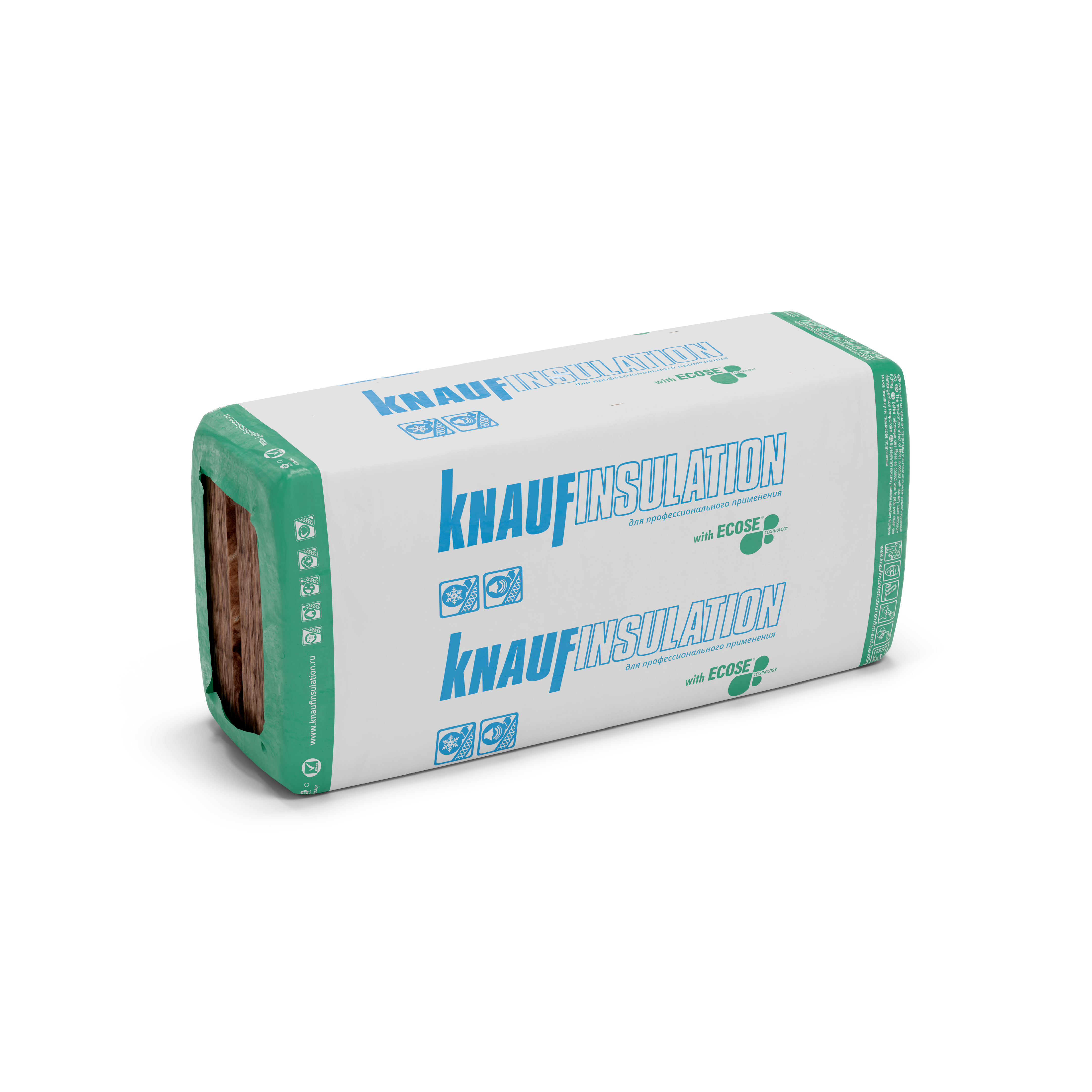 Изображение товара Утеплитель Knauf Insulation Aquastatik Prof TS 034 100 мм плита 600x1300 мм 6.24 м²