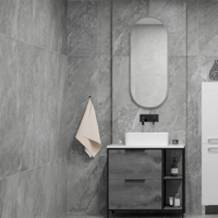 Изображение товара Глазурованный керамогранит Global Tile Pandora 60x120 см 1.44 м² матовый цвет серый Изображение товара Глазурованный керамогранит Global Tile Pandora 60x120 см 1.44 м² матовый цвет серый